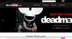 Desktop Screenshot of muchoticket.com